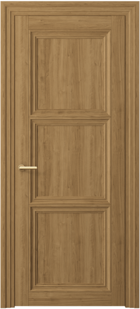 Дверь межкомнатная 2503 ГОР. Цвет Грецкий орех. Материал Ламинатин. Коллекция Centro. Картинка.