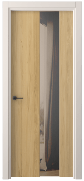Дверь межкомнатная 4226 СЛВ ЗЕР БР. Цвет Солнечный вяз. Материал Ламинатин. Коллекция Freedom. Картинка.